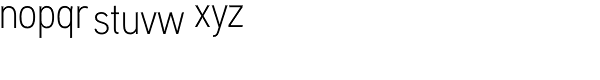 Aaux Next Cond Light Font LOWERCASE