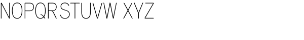 Aaux Next Cond Thin Font UPPERCASE