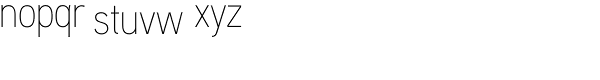 Aaux Next Cond Thin Font LOWERCASE