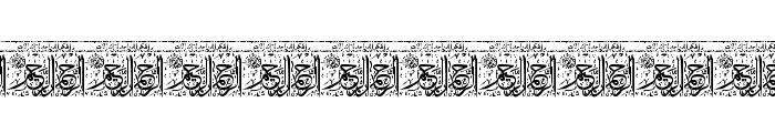 Aayat Quraan 8 Font UPPERCASE