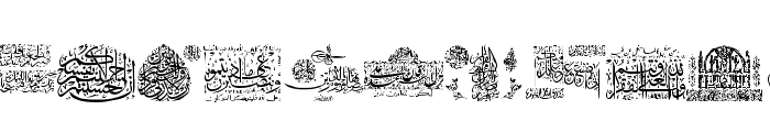 Aayat Quraan_034 Font LOWERCASE