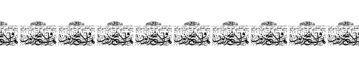 Aayat Quraan_038 Font UPPERCASE