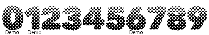 aa Halftone Demo Font OTHER CHARS