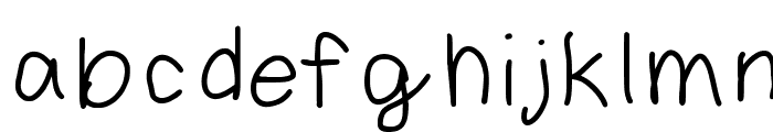 aaron Font LOWERCASE