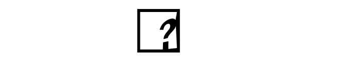 ABCLogosXYZCrazy-Oblique Font OTHER CHARS