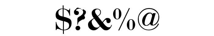 ABCTech Bodoni Wave Font OTHER CHARS