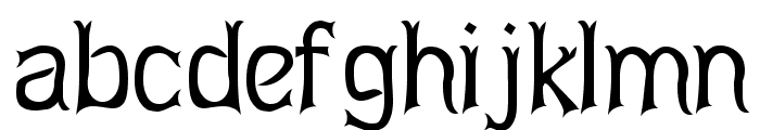 Abagail Regular Font LOWERCASE