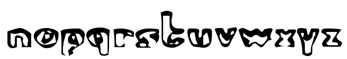 Abandoned Bitplane Font LOWERCASE