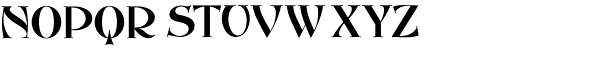 Abbey Road NF Font UPPERCASE