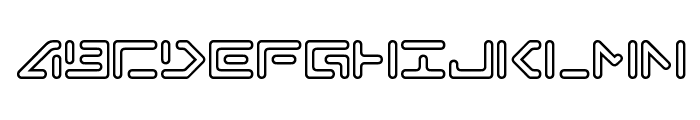 Abduction II Font LOWERCASE