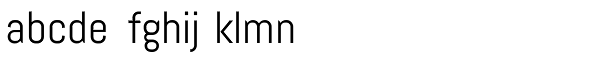 Abel Pro Font LOWERCASE
