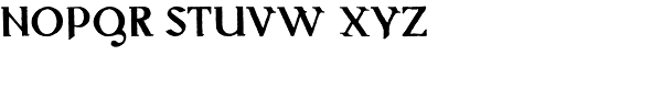 Aberration Font LOWERCASE