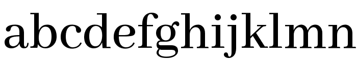 Abhaya Libre Medium Font LOWERCASE