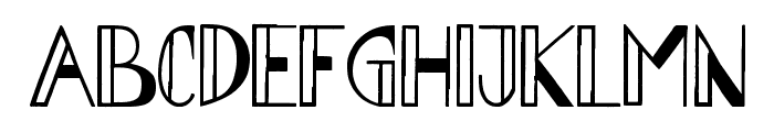 Abraham Heights Font LOWERCASE