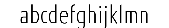 AbsolutProCond-Thin Font LOWERCASE