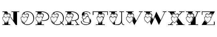 AC3 Hearts2 Font UPPERCASE