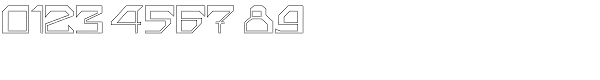 ACT Stern-Outline Font OTHER CHARS