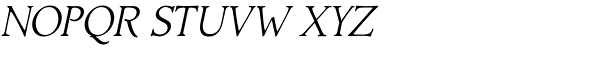 Acadami-Italic Font UPPERCASE
