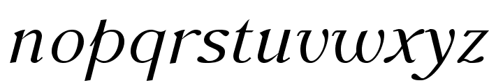 AccanthisADFStdNo3-Italic Font LOWERCASE