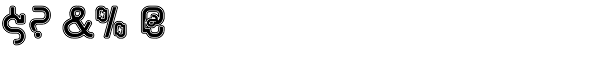 Acetone-Collegiate Font OTHER CHARS