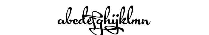 Acryle Script Personal Use Font LOWERCASE