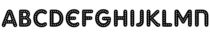 AdamGorry-Lights Font LOWERCASE
