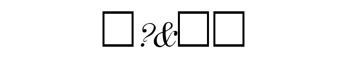 AdineKirnberg Regular Font OTHER CHARS