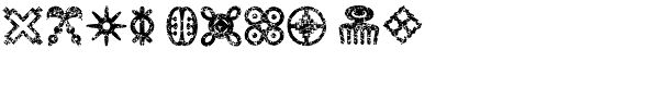 Adinkra Wantawanta Font OTHER CHARS