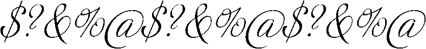Adios Script Font OTHER CHARS