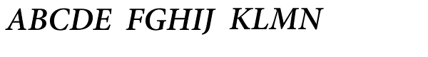 Adobe Hebrew Bold Italic Font UPPERCASE