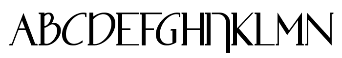 Adolphus Serif Font UPPERCASE