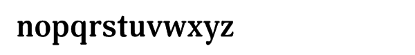 Adonis™ Cyrillic Bold Font LOWERCASE