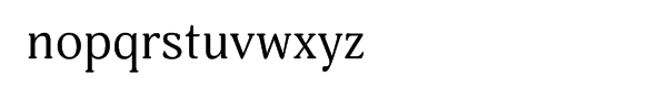 Adonis™ Cyrillic Regular Font LOWERCASE