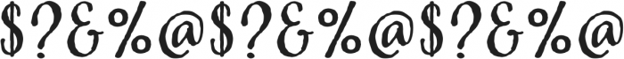 Adorn Condensed Sans otf (400) Font OTHER CHARS