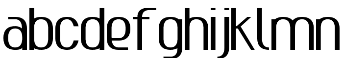 Advanced Sans Serif 7 Bold Font LOWERCASE