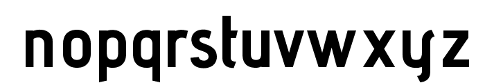 AdventPro-Bold Font LOWERCASE