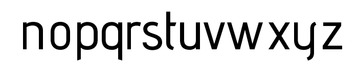 AdventPro-Medium Font LOWERCASE