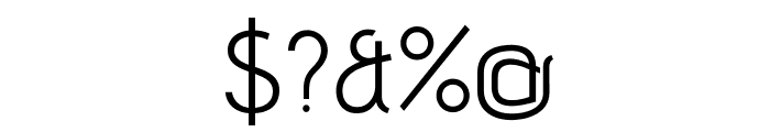 AdventPro-Regular Font OTHER CHARS