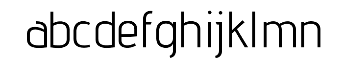 AdventPro-Regular Font LOWERCASE