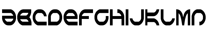 Aetherfox Condensed Font LOWERCASE