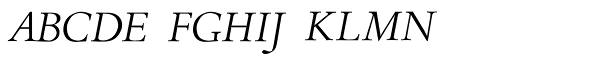 Aetna JY Pro Italic Font UPPERCASE