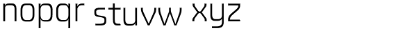 AF Generation ZaZ Semi Light Font LOWERCASE