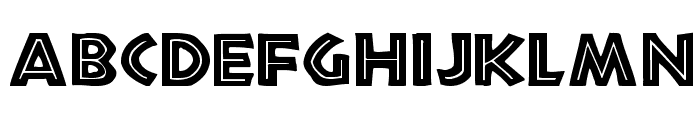 African Font LOWERCASE