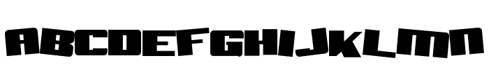 Aftershock Debris Solid Font UPPERCASE