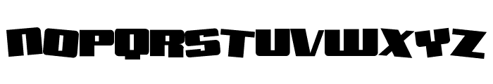 Aftershock Debris Solid Font LOWERCASE