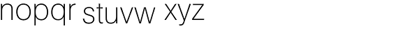 AG Book Pro Ultra Light Font LOWERCASE
