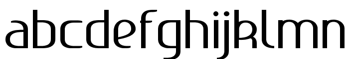 Ageone Regular Font LOWERCASE