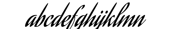 AguafinaScript-Regular Font LOWERCASE