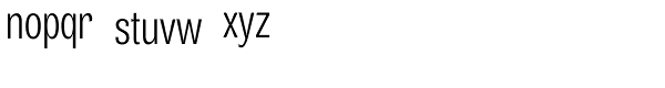 Air Compressed Light Font LOWERCASE