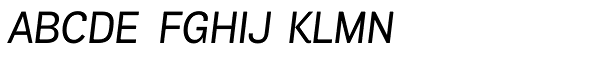 Air Soft Medium Italic Sample